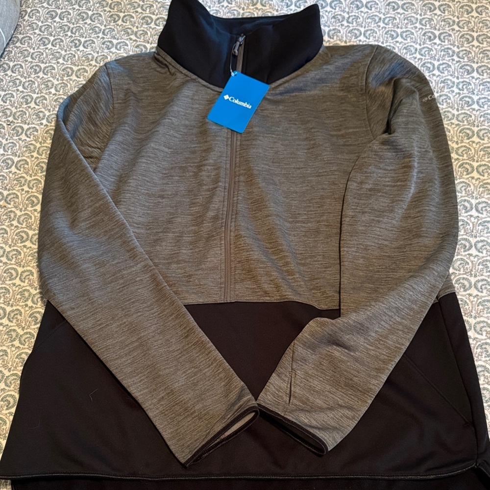 Columbia Women's Two-Tone Gray and Black Ski Jacket